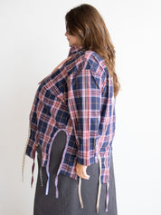 Tiberi x BRZ - Plaid Star Shirt (3X)