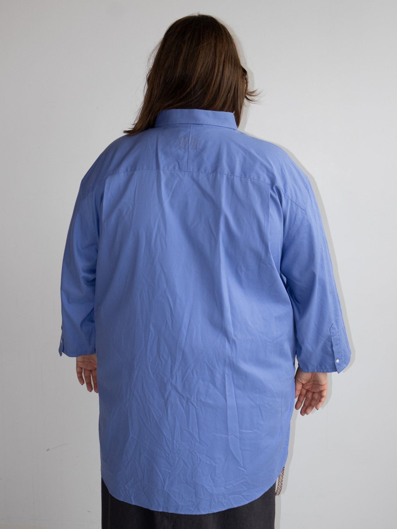 Tiberi x BRZ - Blue Cutout Shirt (4X)
