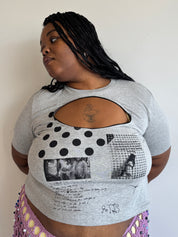 RTTS - Logo Removal Baby T in Gray (L-3X)