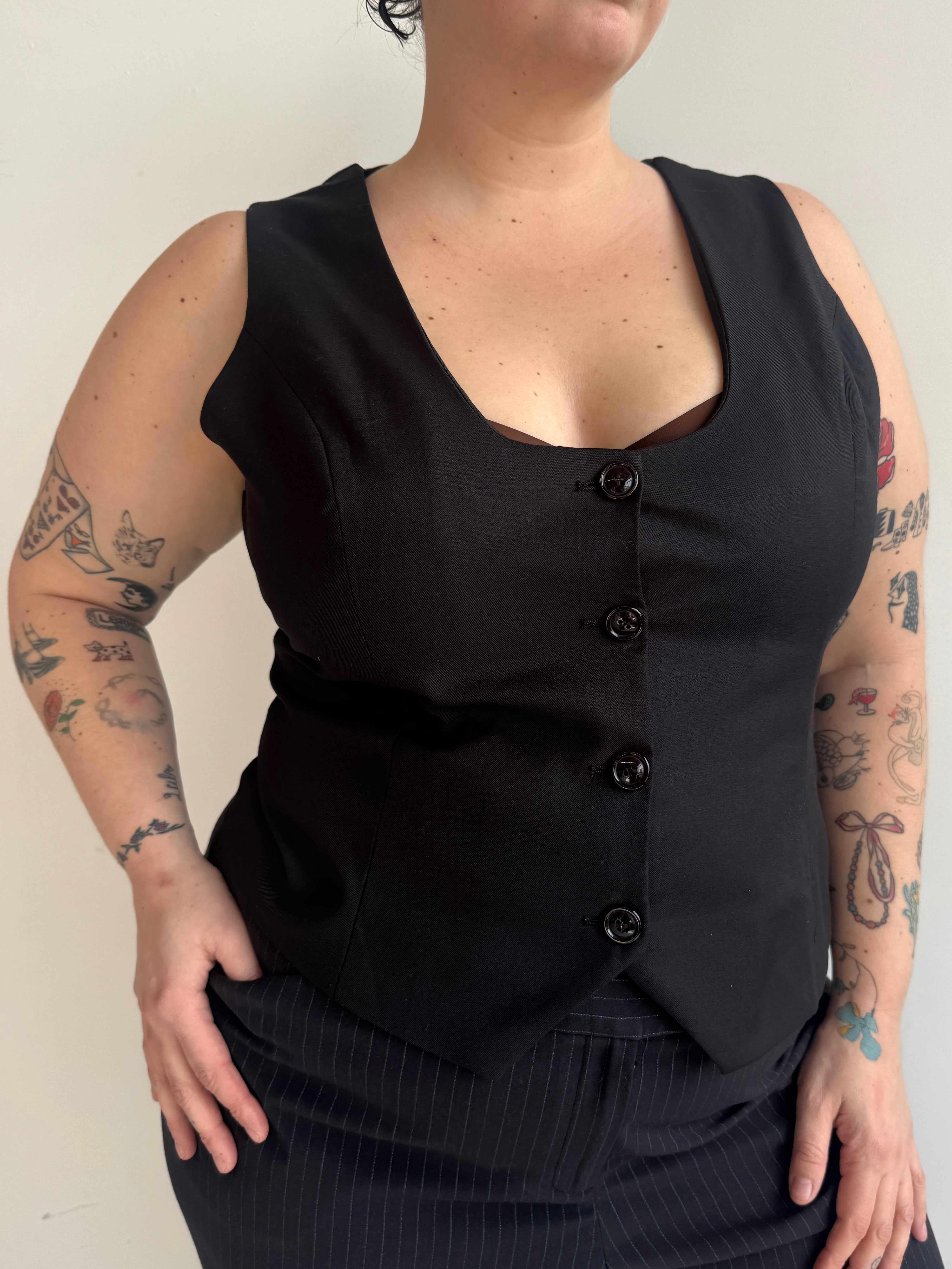 Vintage - Black Vest (1X)