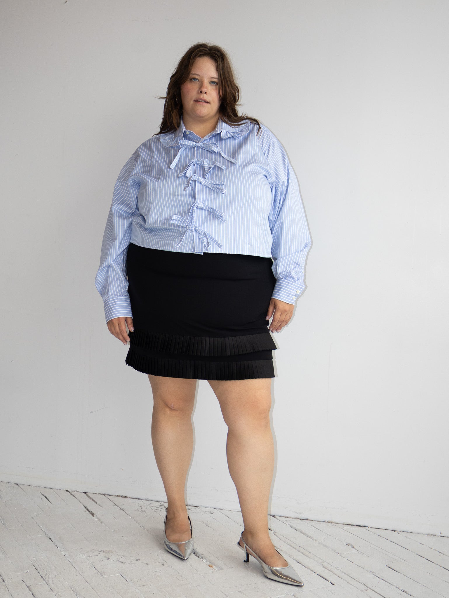 Vintage - Black Ruffle Skirt (3X)