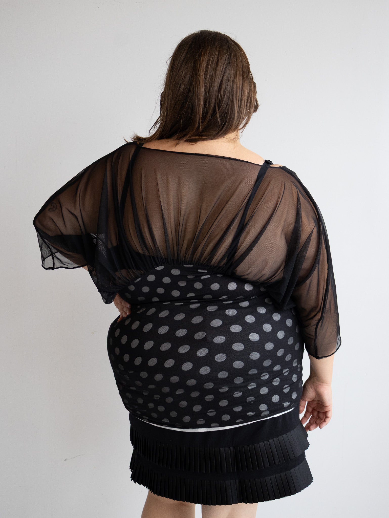 Lizzie Kidd - Polka Dot Encore Top (XL-3X)