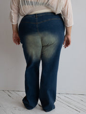 Vintage - Y2K Lace Up Jeans (3X)