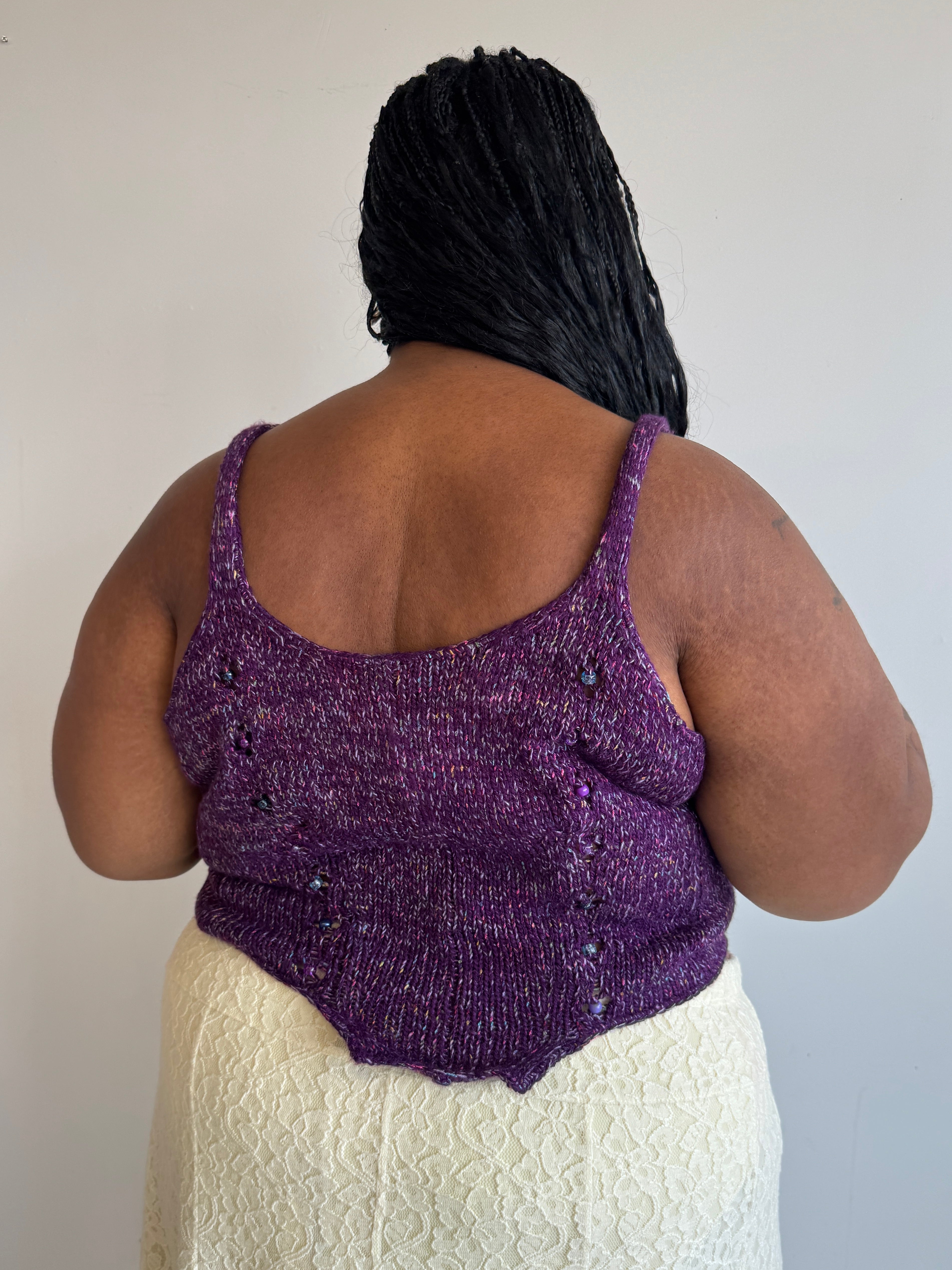Flower Boy Ted - Purple Corset Top (3X/4X)