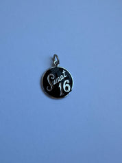 Vintage - Sterling Silver "Sweet 16" Pendant