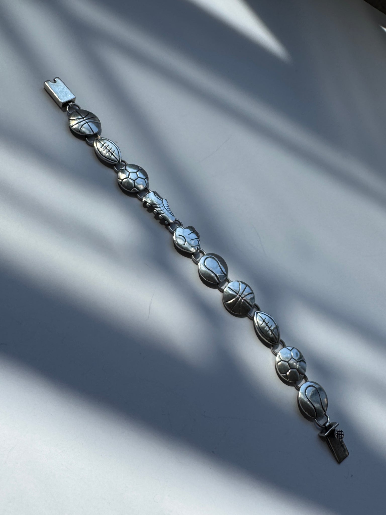 Vintage - Sterling Silver Sports Bracelet