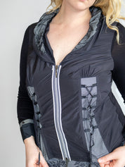 Italian Vintage - Polka Dot Shirt Jacket (L/XL)
