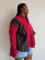 Cassie's Shop - Clifford Red Button Down (4X)