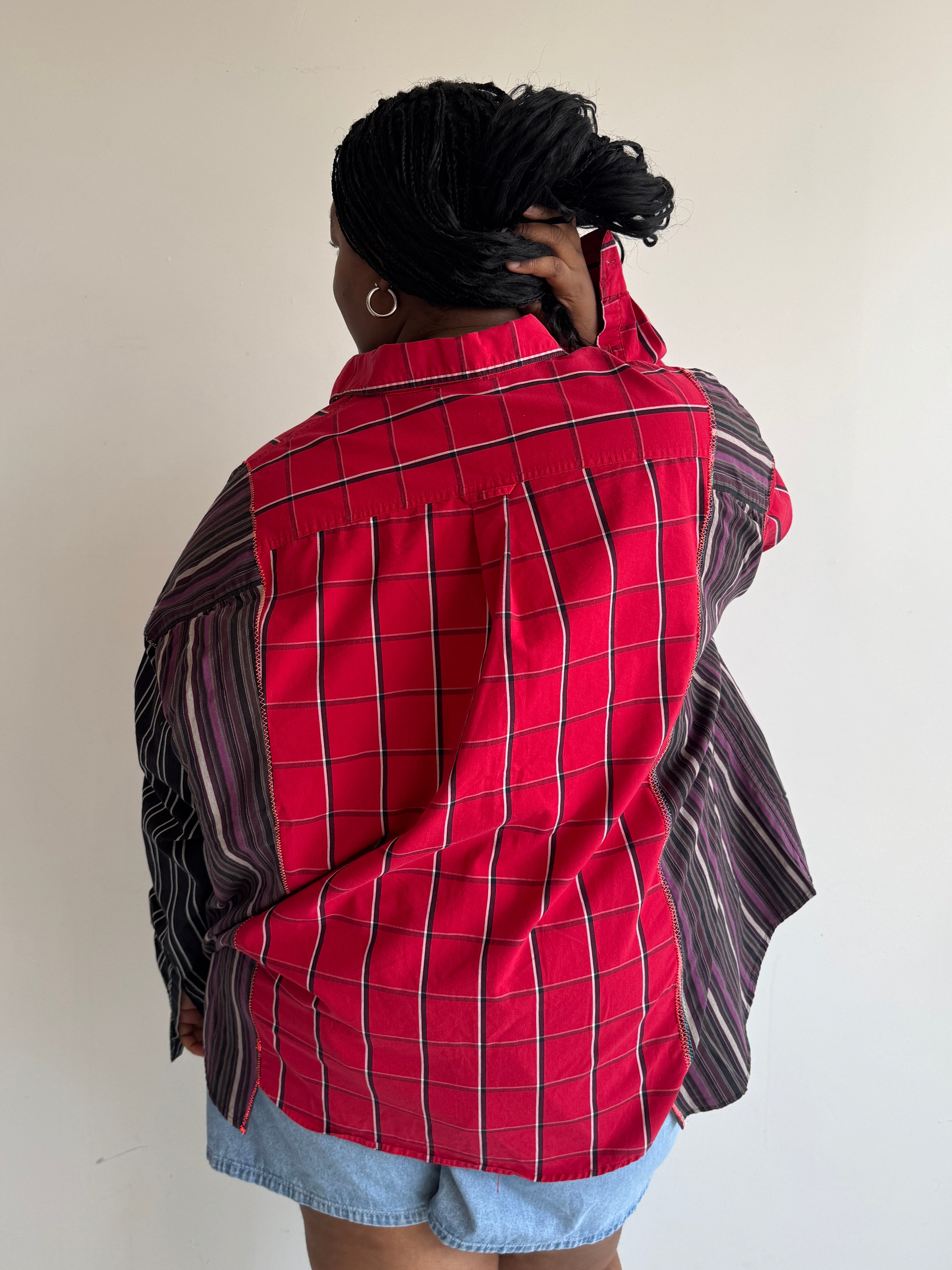 Cassie's Shop - Clifford Red Button Down (4X)