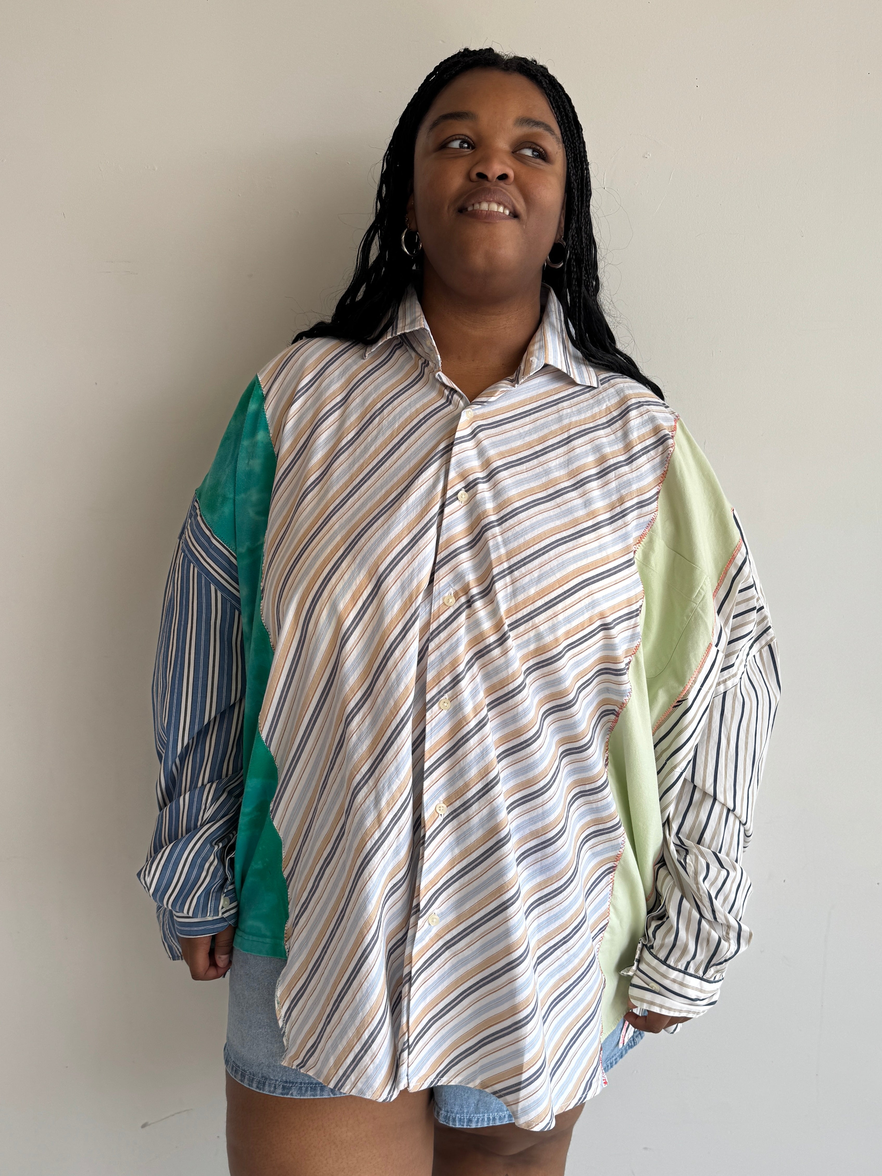 Cassie's Shop - Logan Multicolor Button Down (5X)