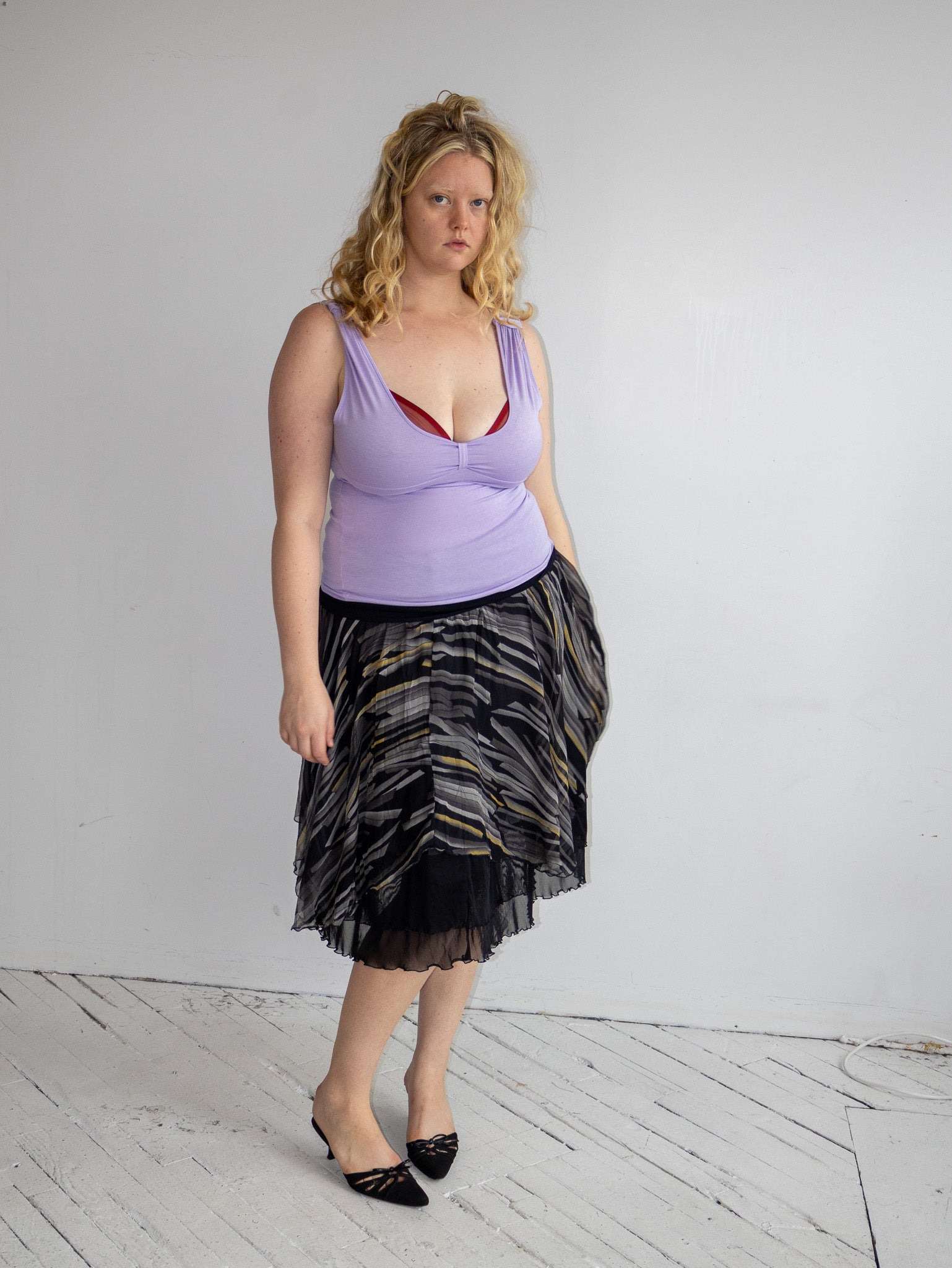 Italian Vintage - Lavender Miss Sixty Tank (M-XL)