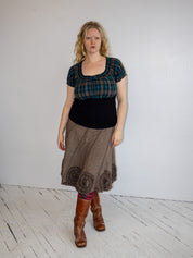 Vintage - Plaid Top (L/XL)