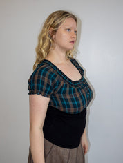 Vintage - Plaid Top (L/XL)