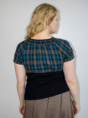 Vintage - Plaid Top (L/XL)