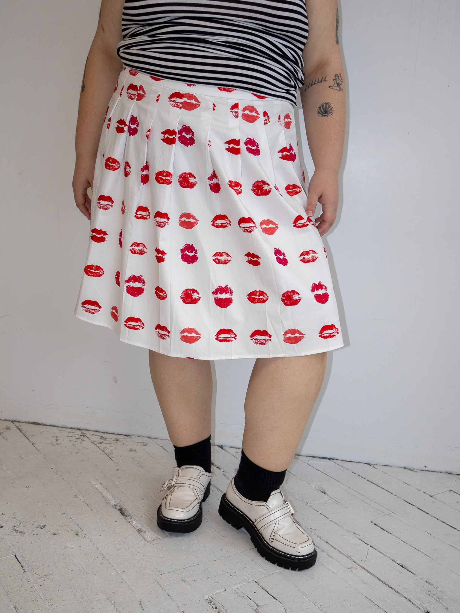 Tyler McGillivary - Pleated Kiss Skirt (XL-4X)