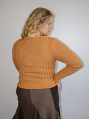 Vintage - Knit and Suede Jacket (L)