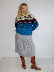 Vintage - 80s Ski Sweater (1X)