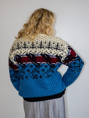 Vintage - 80s Ski Sweater (1X)