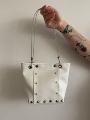 Hardware by Renee - White Small Runway Bag