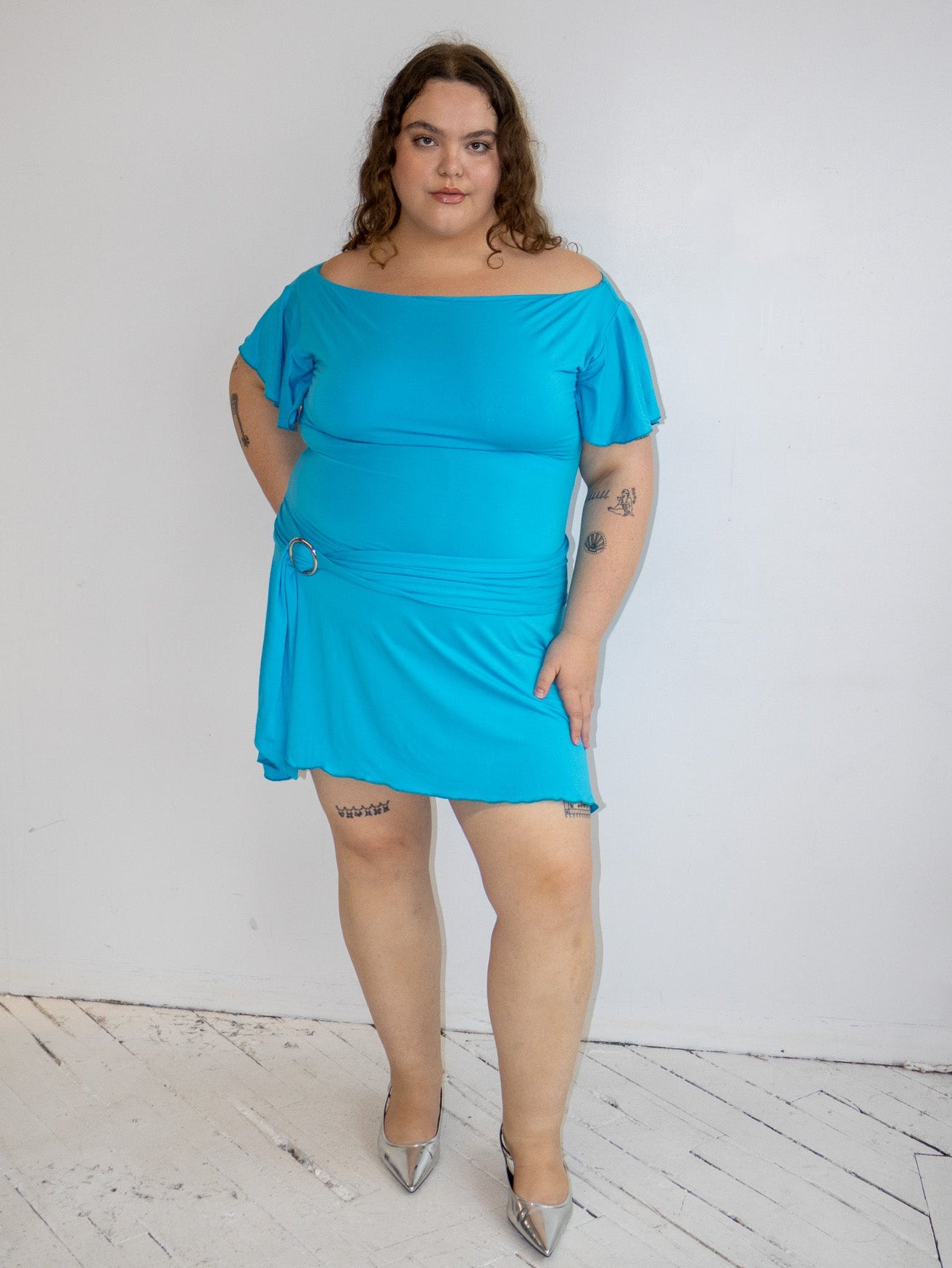 Tyler McGillivary - Blue Mini Dress (XL-4X)