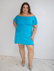 Tyler McGillivary - Blue Mini Dress (XL-4X)