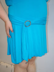 Tyler McGillivary - Blue Mini Dress (XL-4X)