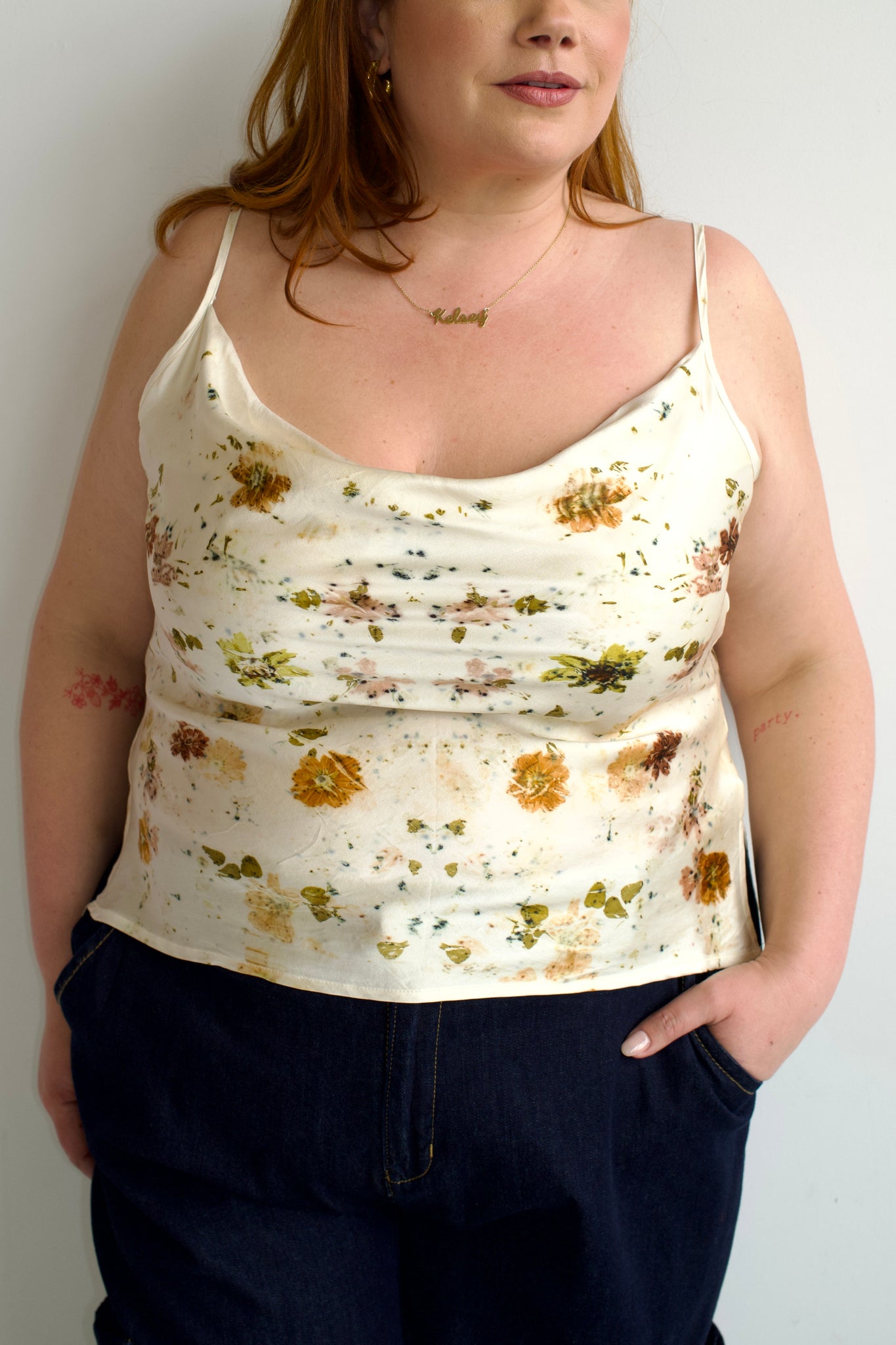 Laila Textiles - Ivy Silk Top (2X-5X)