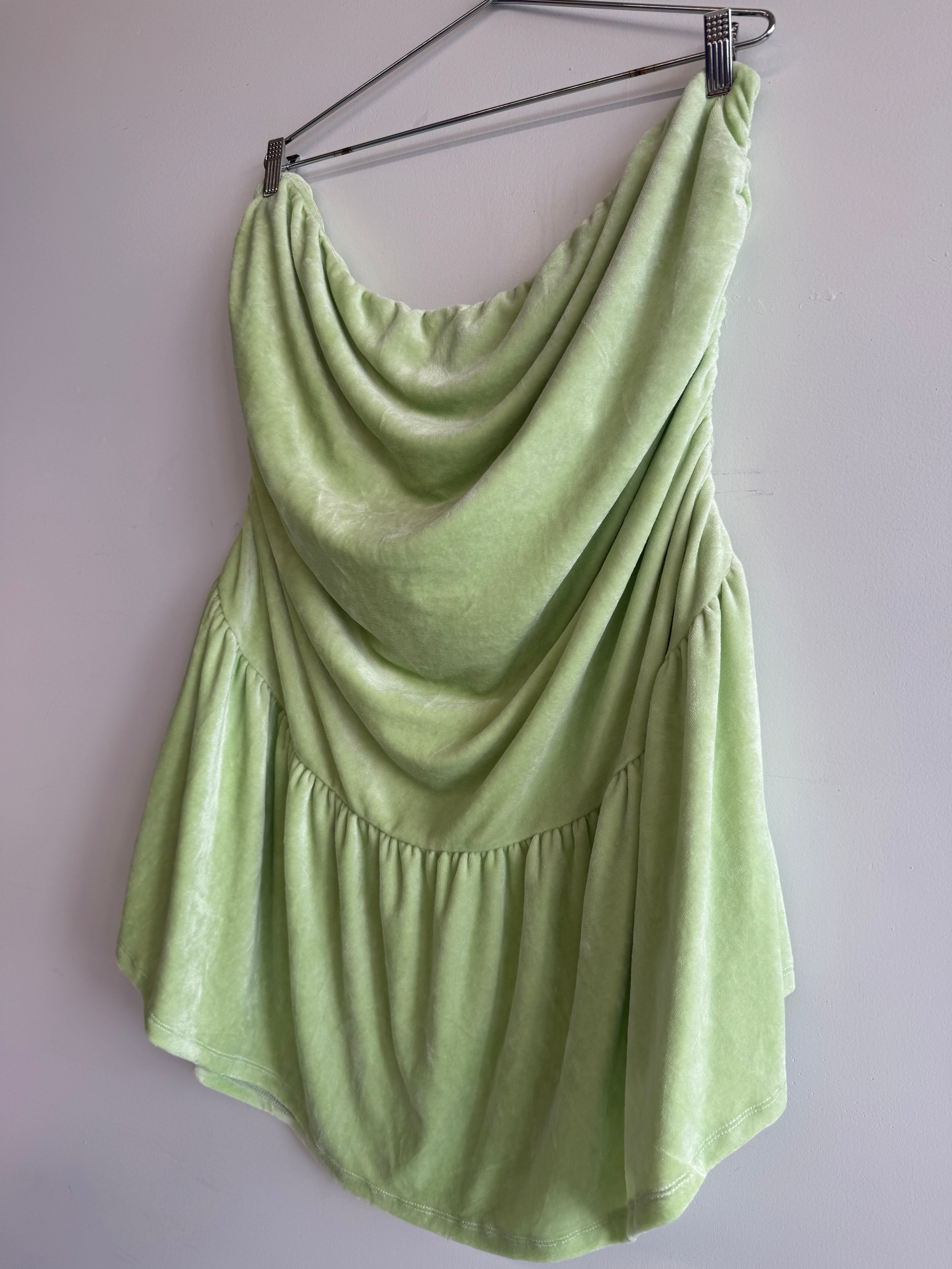 RTTS - Velour Bernie Twist Dress (4X)