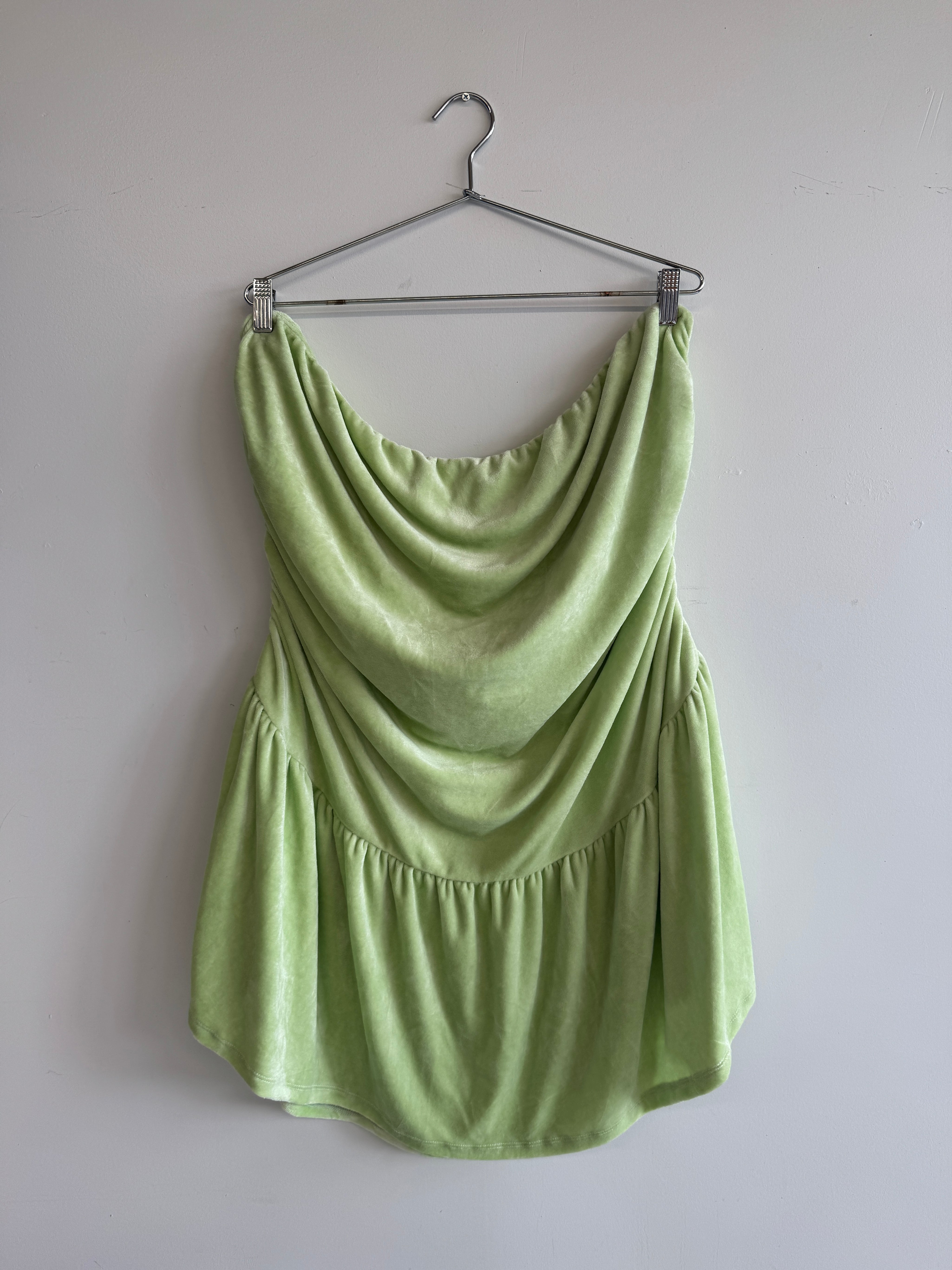 RTTS - Velour Bernie Twist Dress (4X)