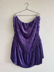 RTTS - Velour Bernie Twist Dress (4X)