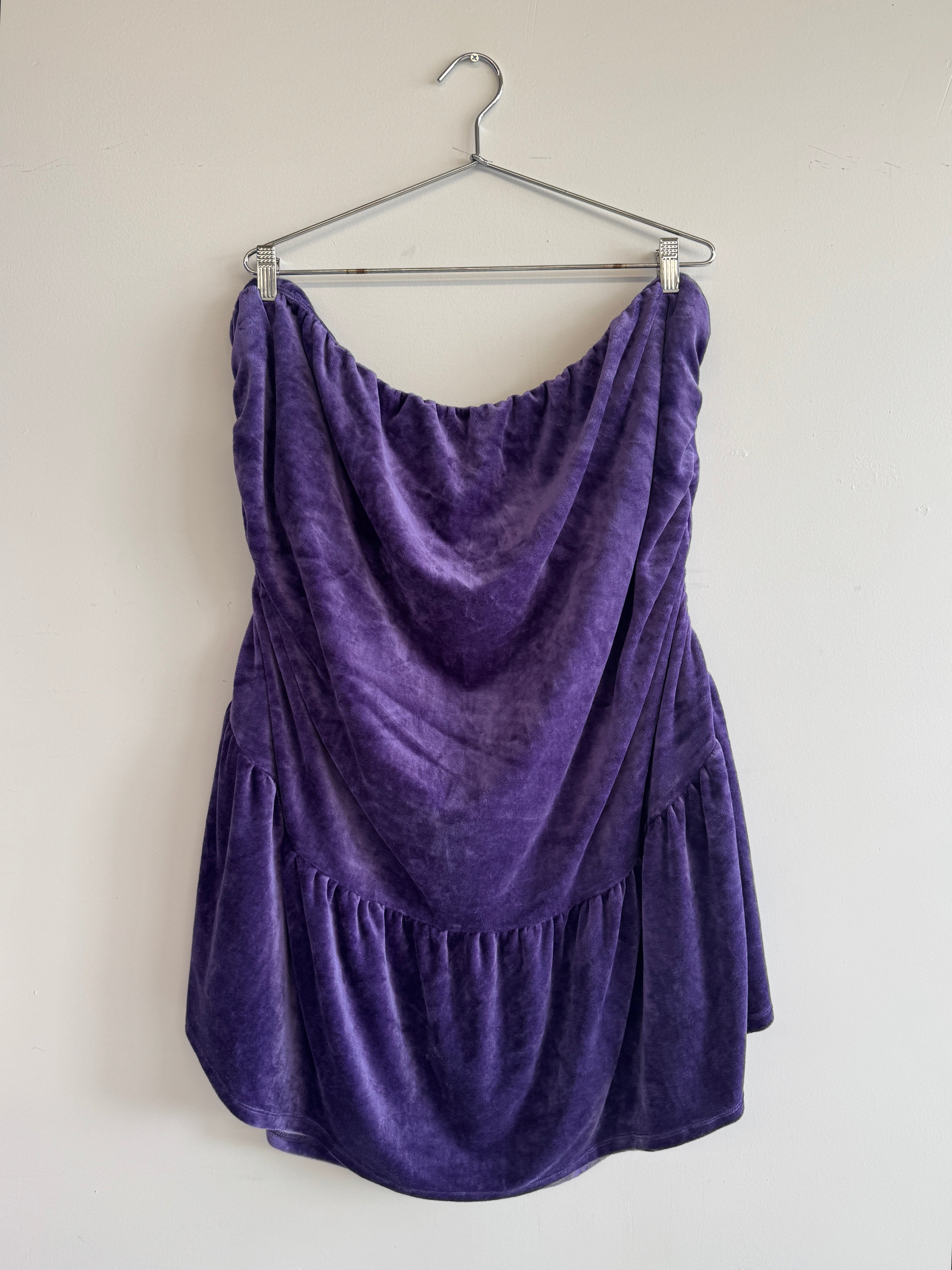 RTTS - Velour Bernie Twist Dress (4X)