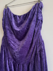 RTTS - Velour Bernie Twist Dress (4X)