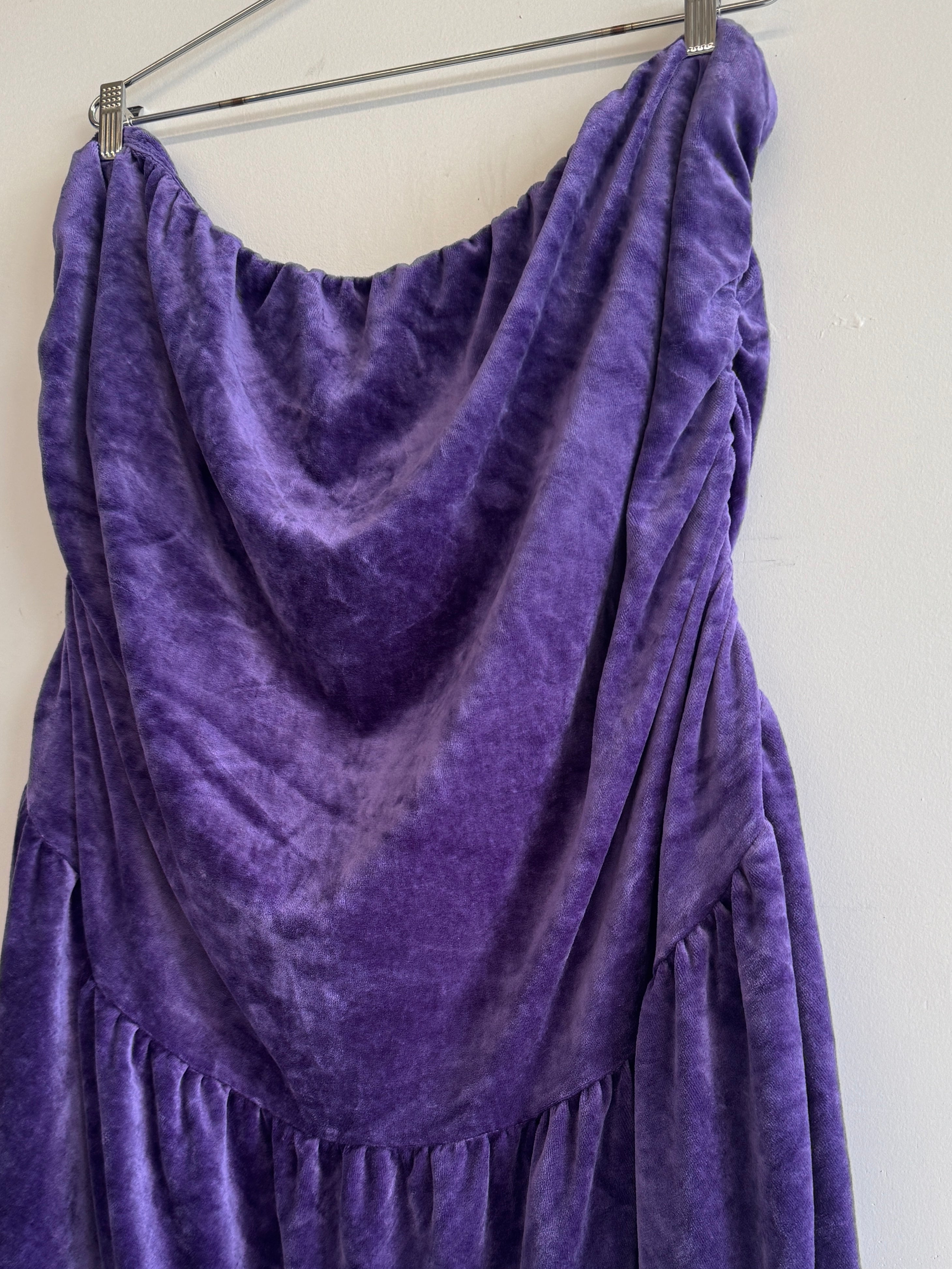RTTS - Velour Bernie Twist Dress (4X)