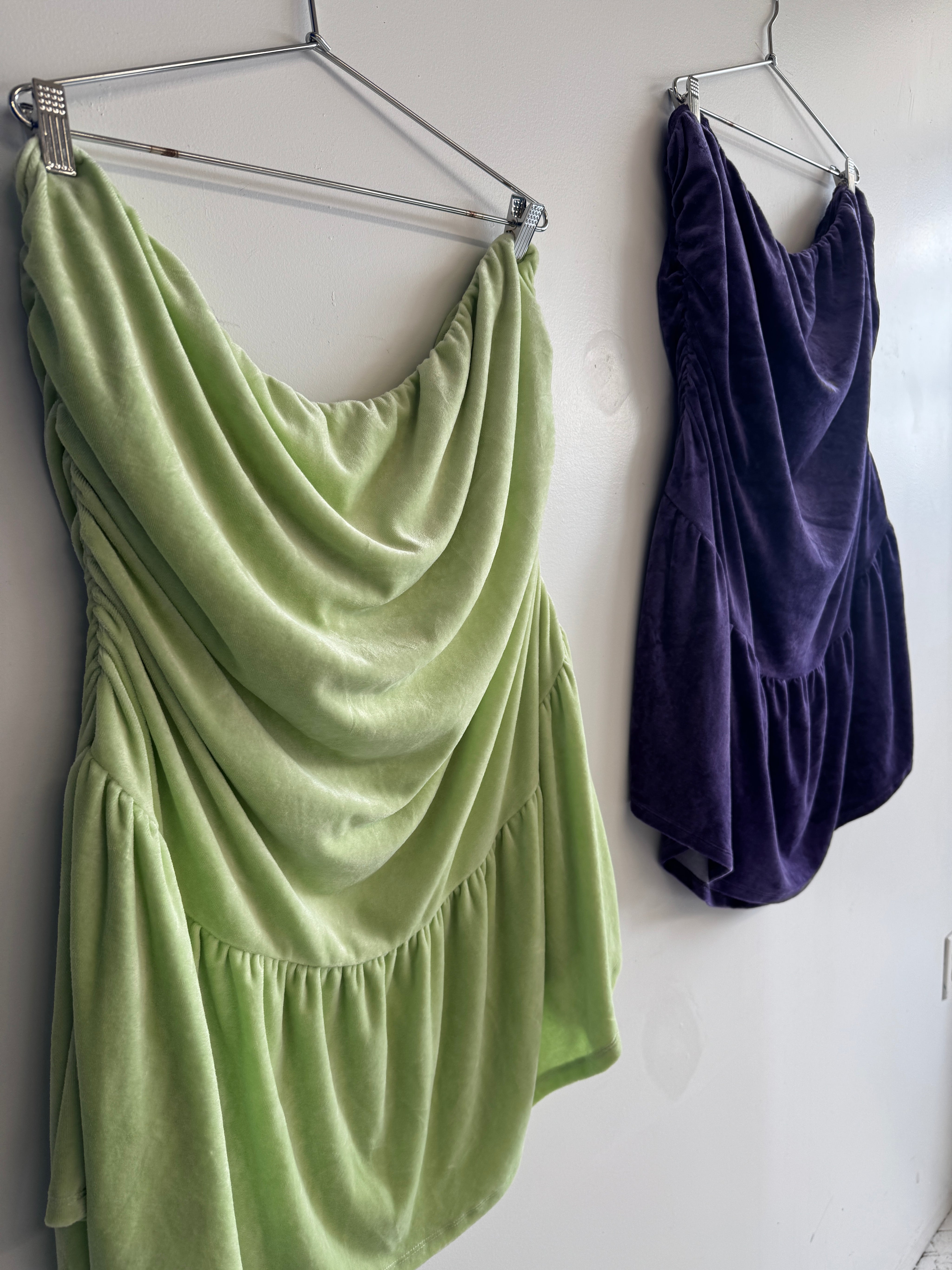 RTTS - Velour Bernie Twist Dress (4X)