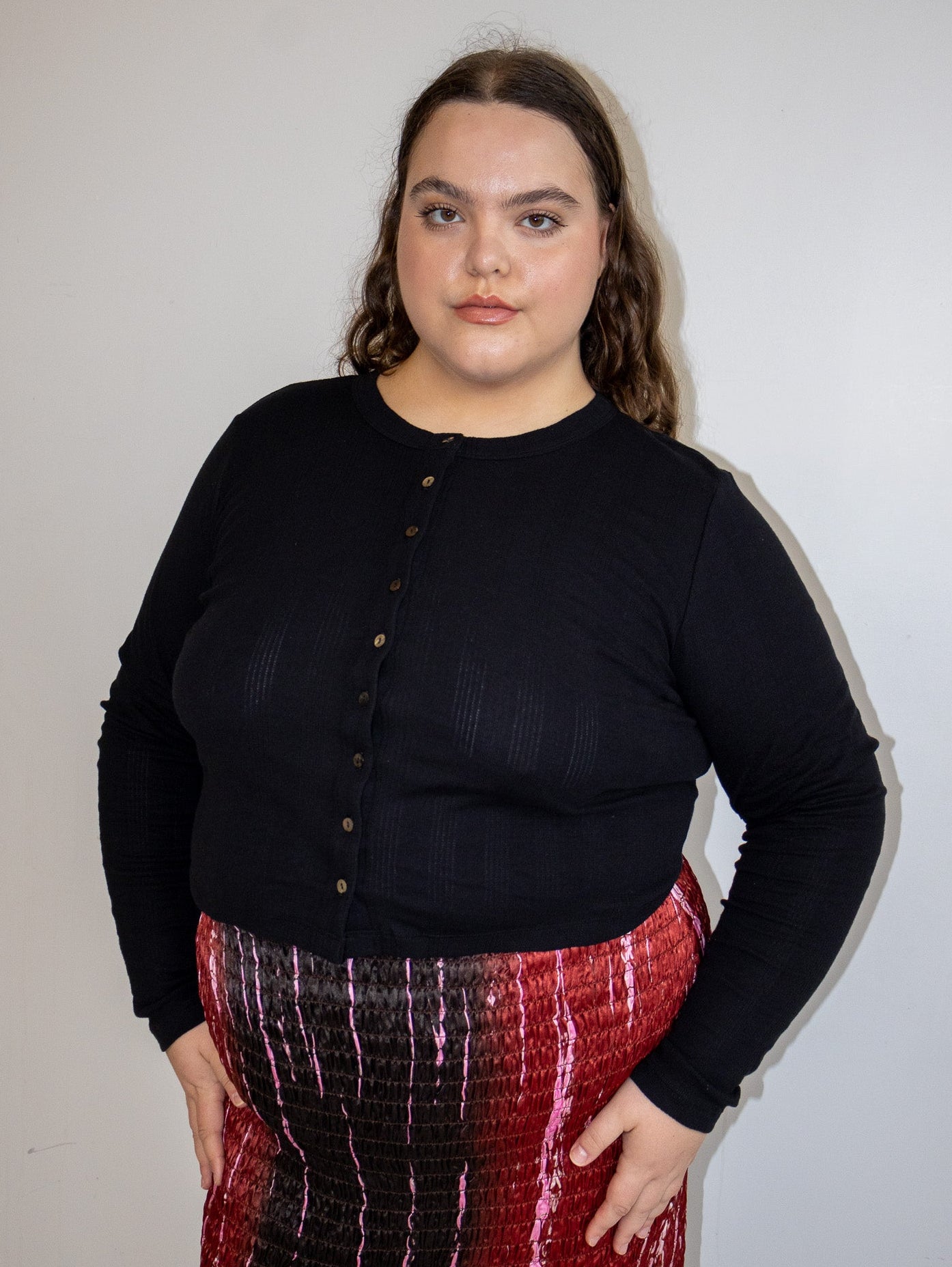 Rat Boi - Cardigan in Onyx (XL-3X)