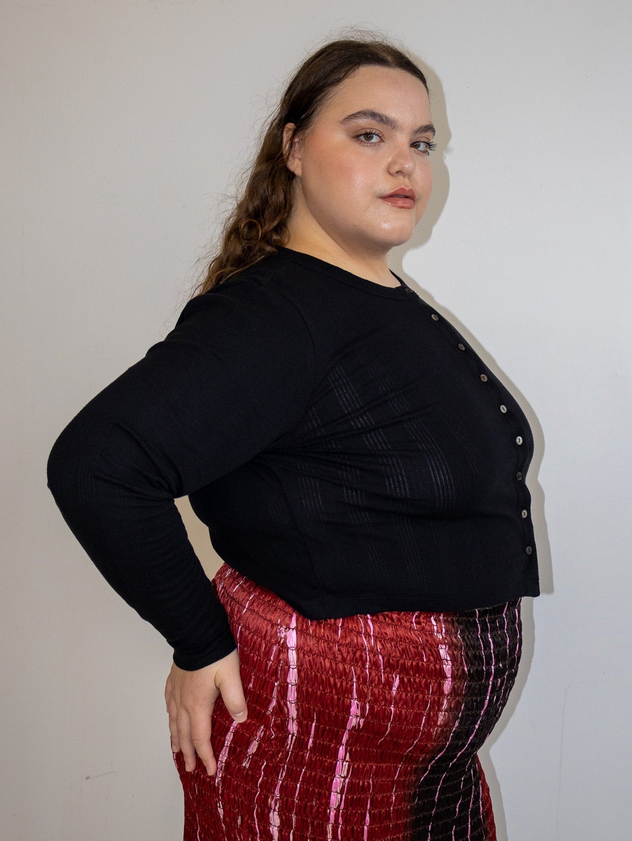 Rat Boi - Cardigan in Onyx (XL-3X)