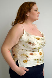 Laila Textiles - Ivy Silk Top (2X-5X)