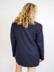 Shop Journal x BRZ - Navy Embellished Blazer (L/XL)