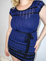 Vintage - Zig Zag Knit Dress (L)