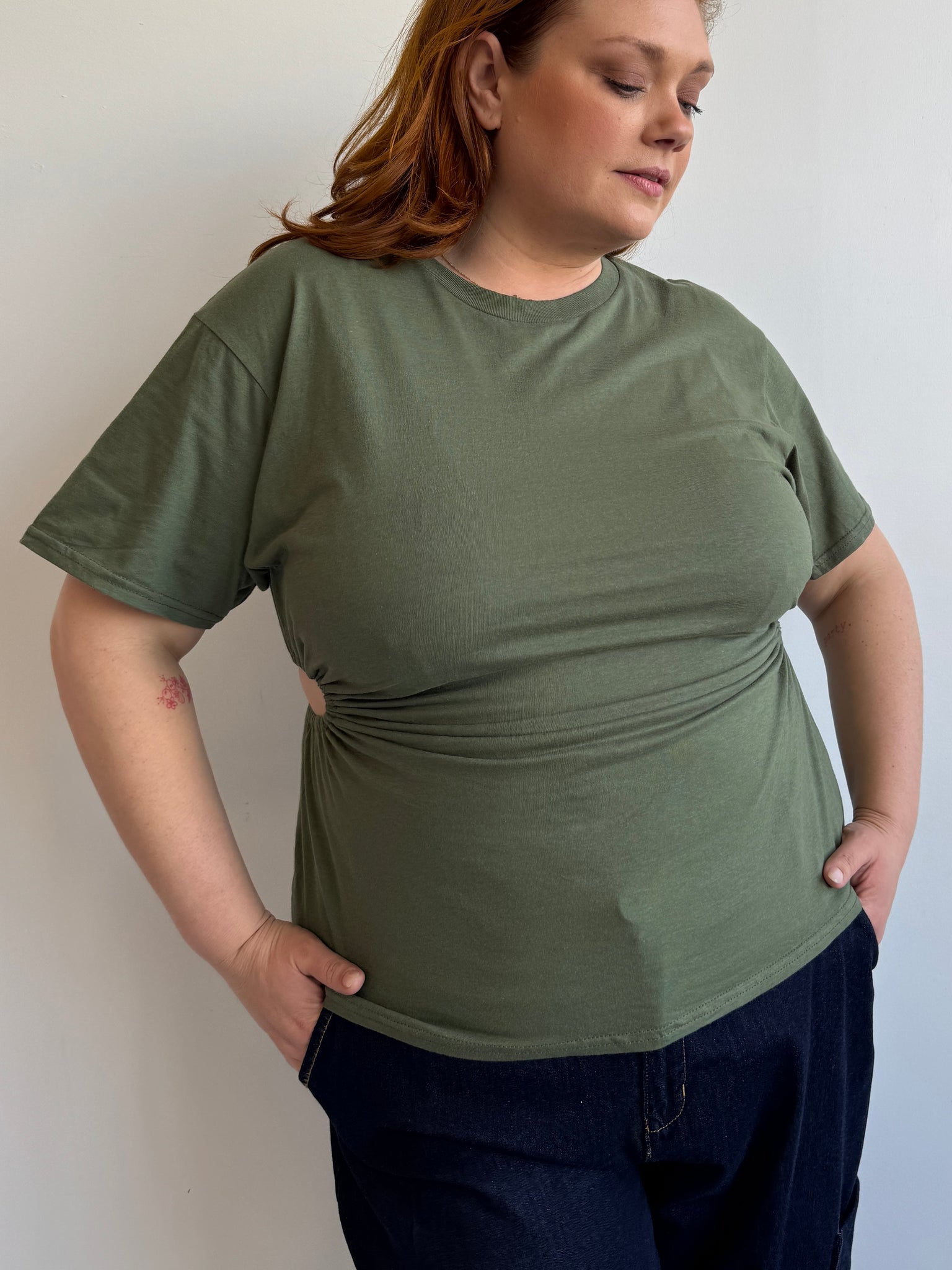 Shop Journal - Side Cutout Tee (XL-2X)