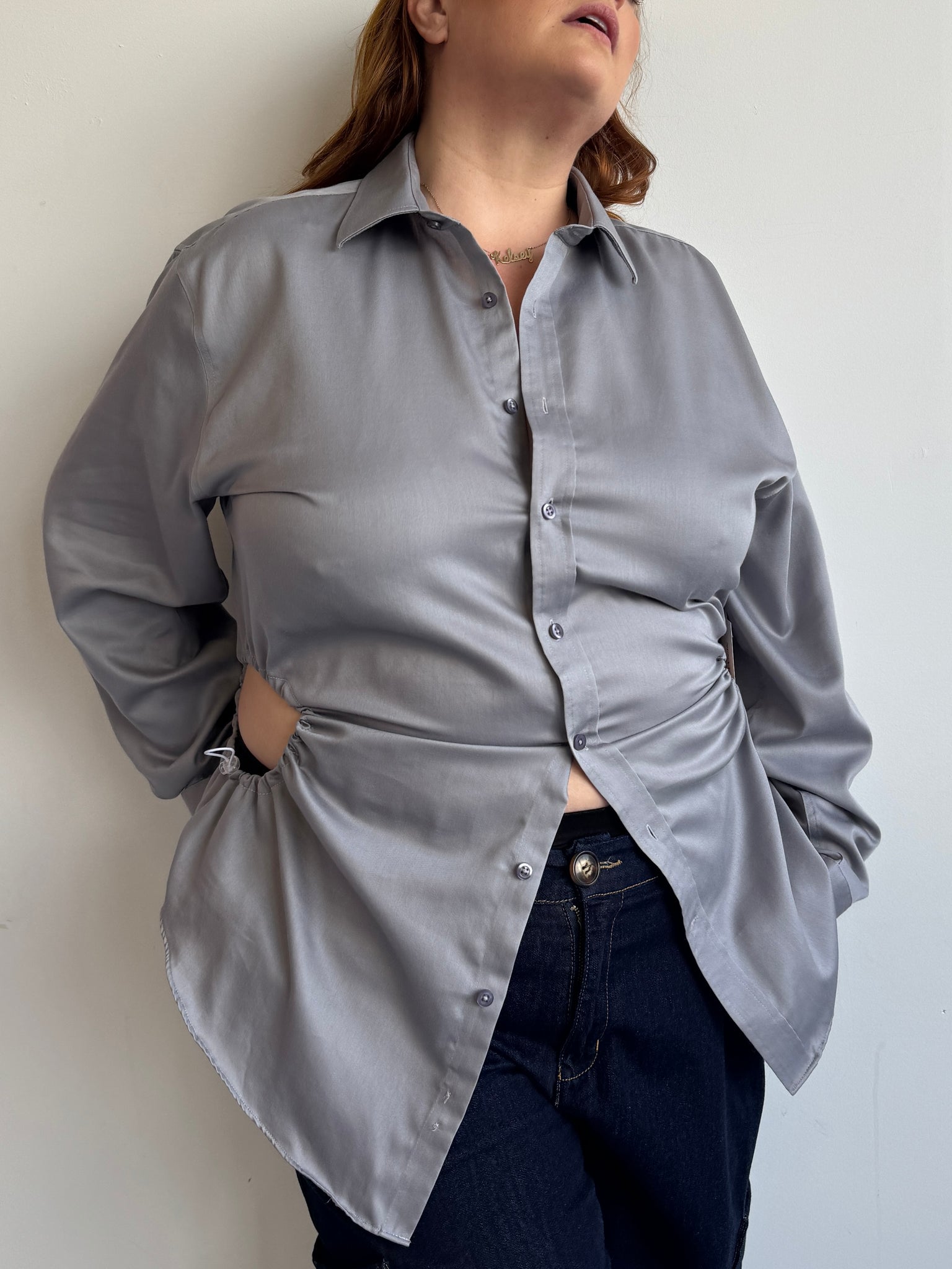 Nena Hansen - Grey Bungee Shirt (1X)