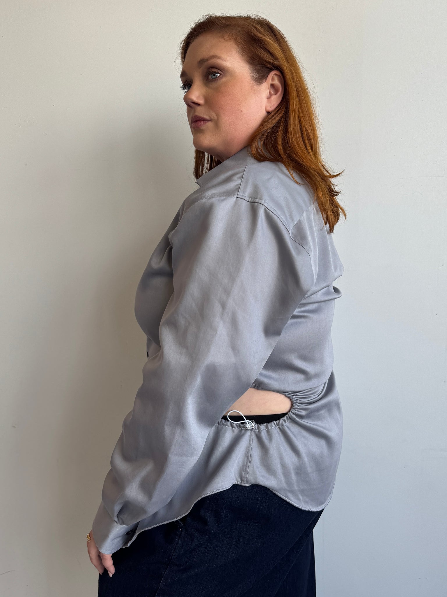 Nena Hansen - Grey Bungee Shirt (1X)