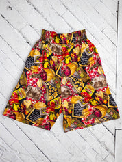Nicole Miller - Silk Italian Bread Shorts (S/M)