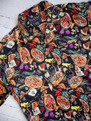 Nicole Miller - Silk California Pizza Kitchen Shirt (L/XL)