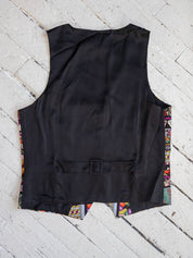 Nicole Miller - Silk Grandma's House Vest (M)