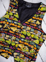 Nicole Miller - Silk Fruit Vest (M)
