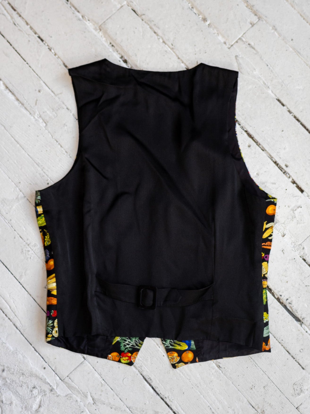 Nicole Miller - Silk Fruit Vest (M)