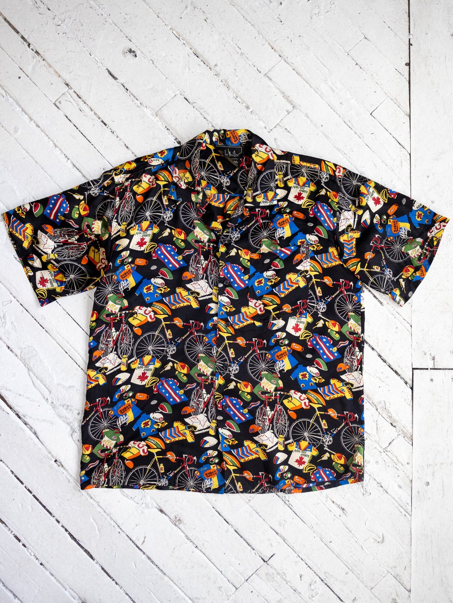 Nicole Miller - Silk Cycling Shirt (M)