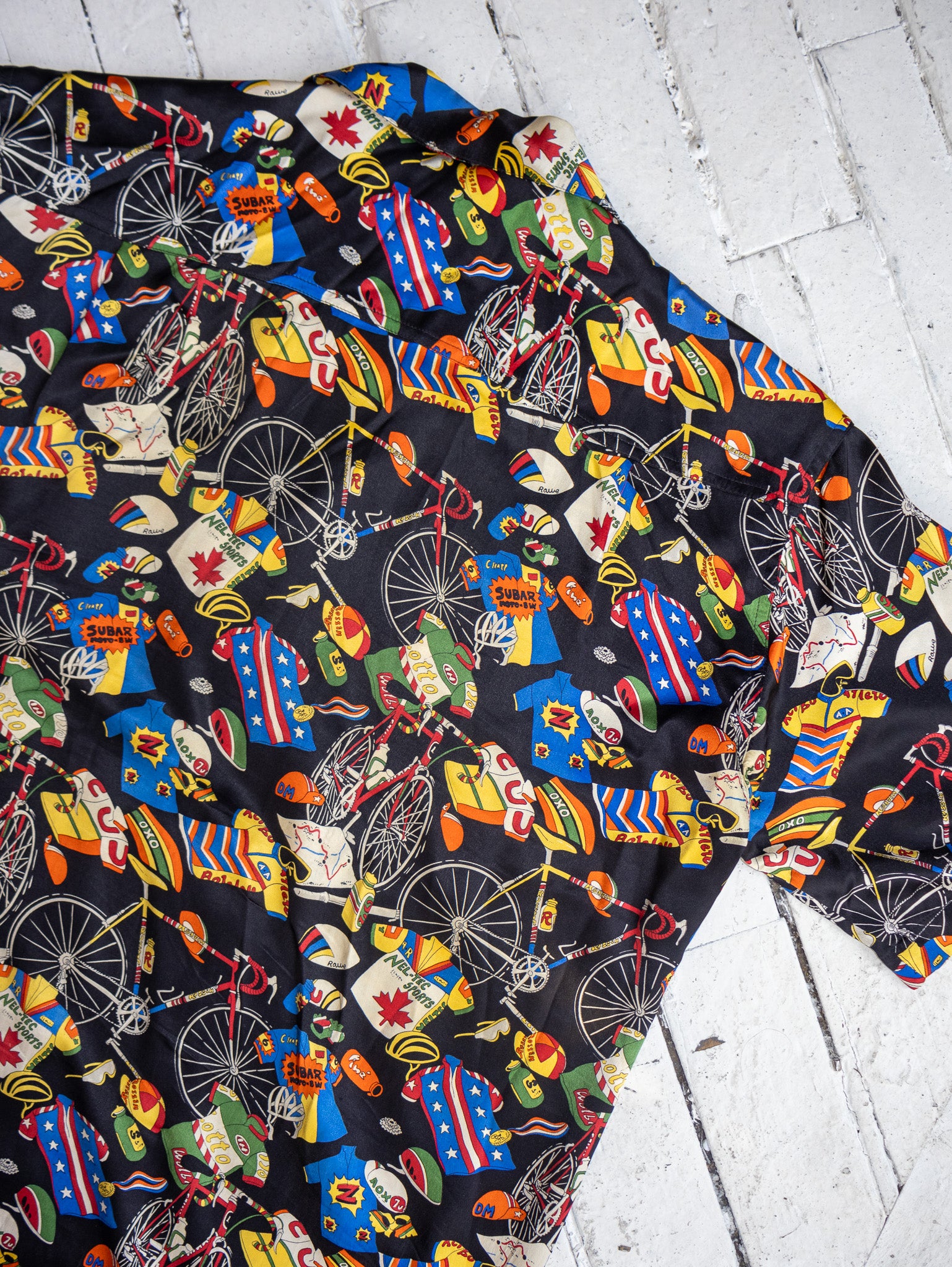 Nicole Miller - Silk Cycling Shirt (M)