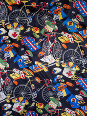 Nicole Miller - Silk Cycling Shirt (M)